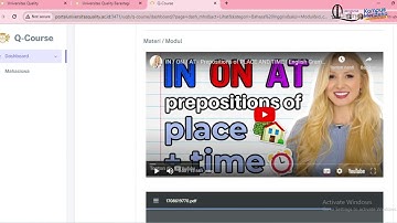 Tutorial mengakses Q-Course Universitas Quality Berastagi