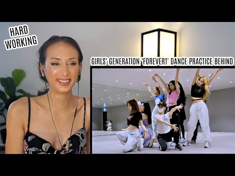 Girls' Generation 'Forever 1' Dance Practice Behind The Scenes Reaction