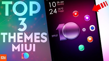 TOP 3 Best Themes For MIUI 10 ! MUST HAVE January 2019 ! TOP Castomization & Minimal & Dark Themes