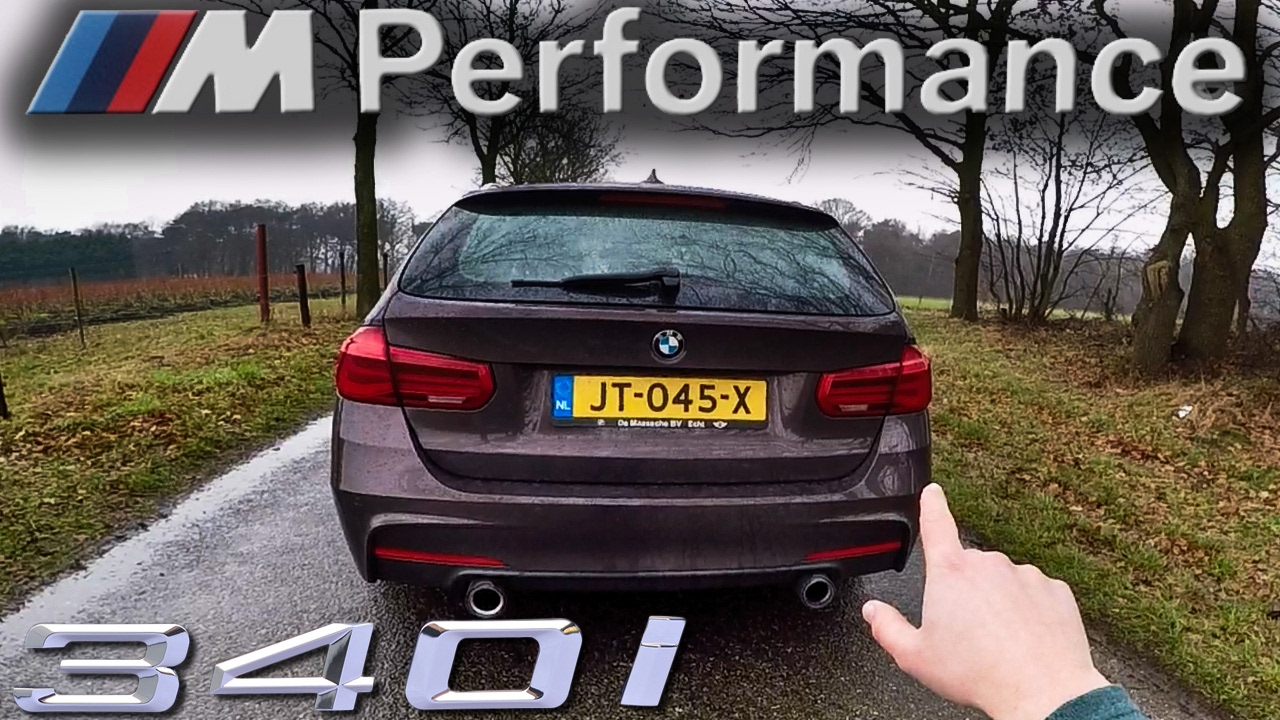 BMW 340i M PERFORMANCE Exhaust Sound by AutoTopNL 