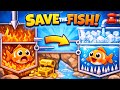 Save the Fish Level 313-331🐟 So Satisfying Gameplay Android iOS