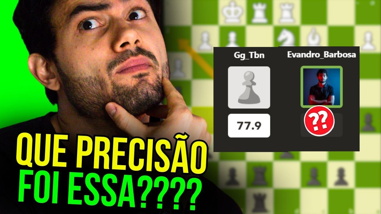 Joguei bem… e tive a PIOR precisão da minha vida??  Em busca do top3 do chess.com