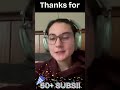 Thank you so much for 50+ Subs