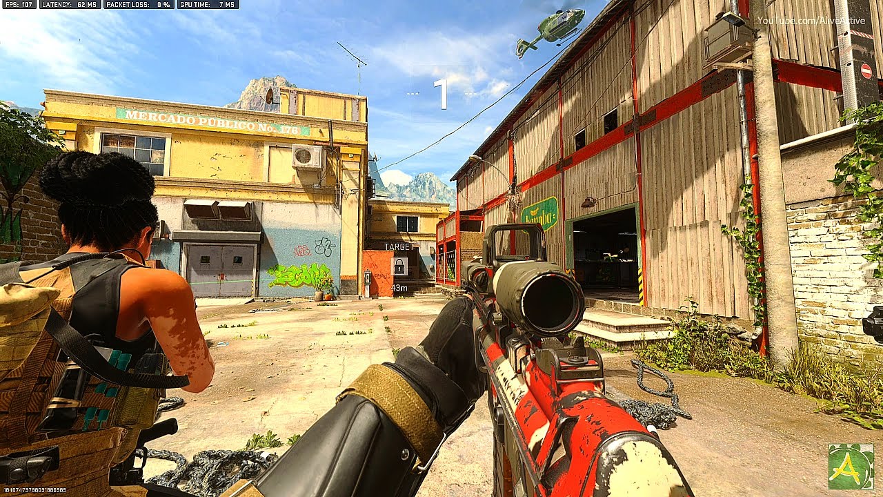 Call of Duty Modern Warfare 2: Hardpoint Gameplay (No Commentary)