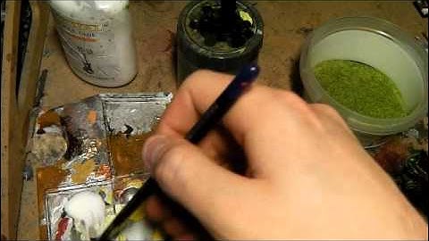 Hobby Guide Pt5: Basing Model (Static Grass)