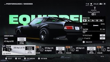 Pontiac Firebird 1977 B Class Drag Build - NFS Unbound