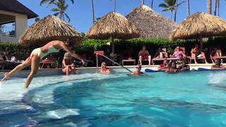 Secrets Royal Beach Punta Cana Dominican Republic - Water Ballet Show Secrets Royal Beach Punta Cana Dominican Republic - Water Ballet Show