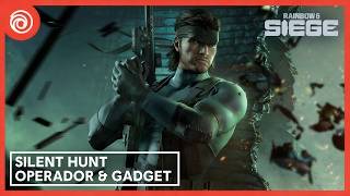 Rainbow Six Siege: Silent Hunt Operator & Gadget