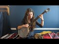 Capture de la vidéo Molly Johnson - 'Ducks On The Mill Pond" On Clawhammer Banjo.