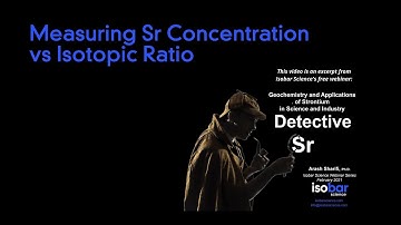 How are Strontium (Sr) isotopes measured?