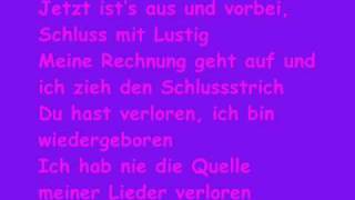 Prinz Pi - Schlussstrich chords