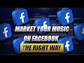 How To Promote Your Music On Facebook In 2020 // SOCIAL MEDIA STRATEGY