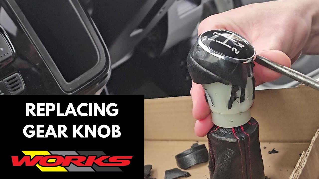 Alto Works - Replacing the Gear Knob