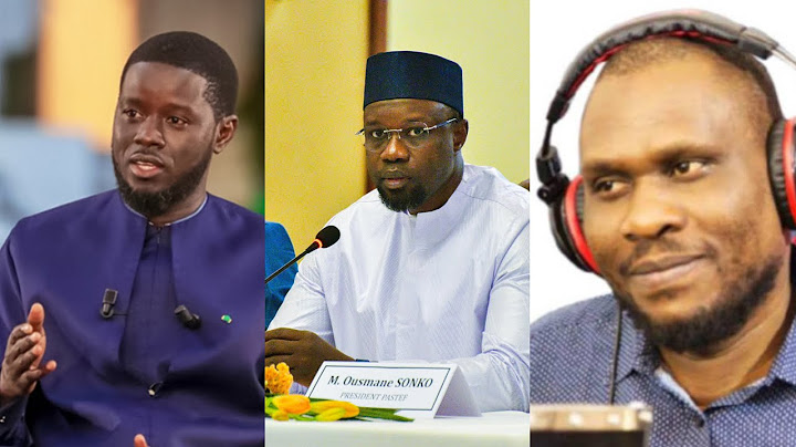 [🛑LIVE] Bassirou Diomaye Faye défend SONKO face à Babacar Fall (Replay)