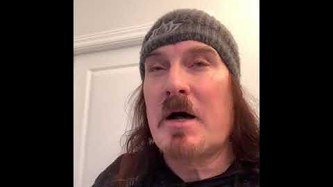 James LaBrie singing "Metropolis Pt. 1" on Cameo