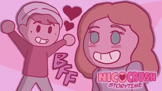 ¿MI MEJOR AMIGA ME GUSTA? │ StoryTime Animado | Nico Crush Story Time 11