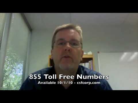 855 toll free numbers - YouTube