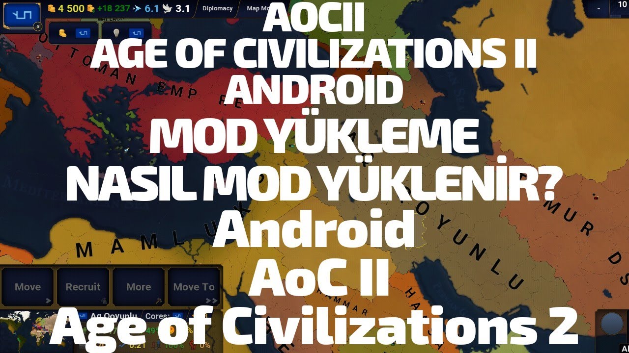 Age of Civilizations 2 Android için Mod Nasıl Yüklenir? Mobile