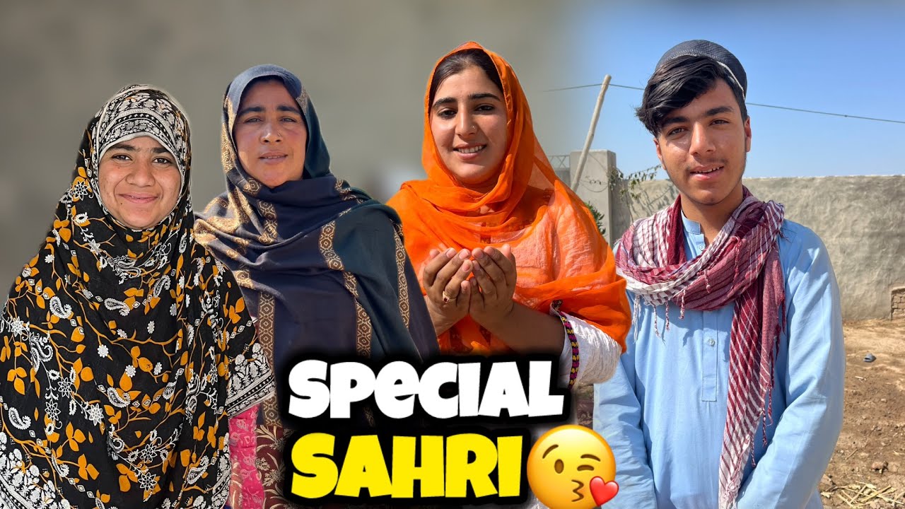 SPECIAL SAHRI WITH MAMI JAN 🥰AJ HAMRI AMI NY SAPECIAL SAHRI BANA LI 🥰