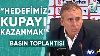 Karagümrük 0-4 Trabzonspor Abdullah Avcı Maç Sonu Basın Toplantısı / A Spor / Türkiye'nin Kupası