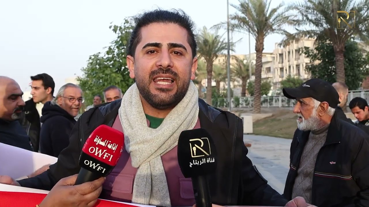 تغطية قناة الريتاج للوقفة الاحتجاجية لما تقوم به المنظمات الارهابية في سوريا الكرد ضد النساء