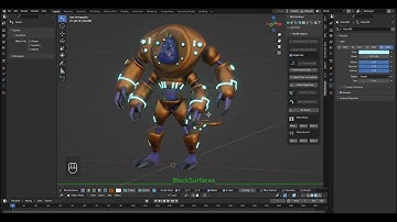 Timelapse testing version v 1 0 020 Character blocking in Blender Alien with Armature