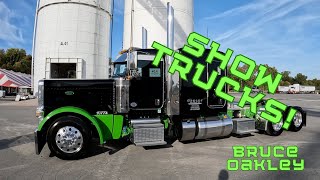 Chrome and Shine! Show Trucks! Bruce Oakley Trucking