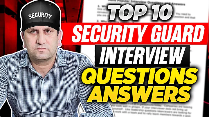 TOP 10 SECURITY GUARD Interview questions and answers for freshers - DayDayNews