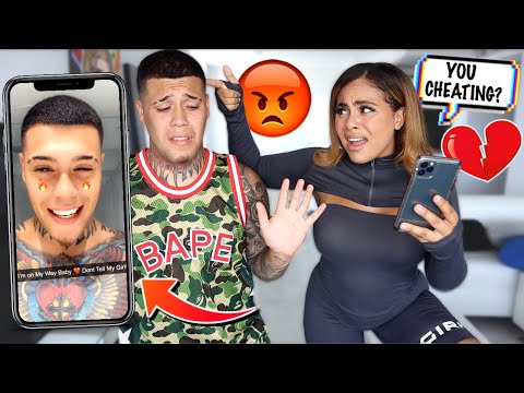 I SENT MY GIRLFRIEND THE WRONG MESSAGE **PRANK** (She Tried Leaving)