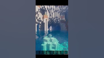 First Time Messing Around with Shaders and Texture Packs in #minecraft  #shorts