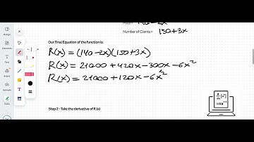 MCV4U Summative Tutorial Video