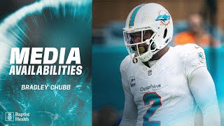 Bradley Chubb meets with the media | Miami Dolphins