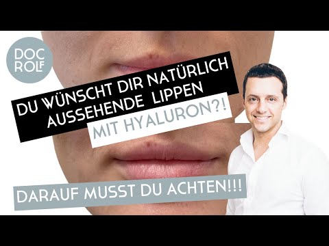 Video: Welches Juvederm ist am besten für die Lippen?