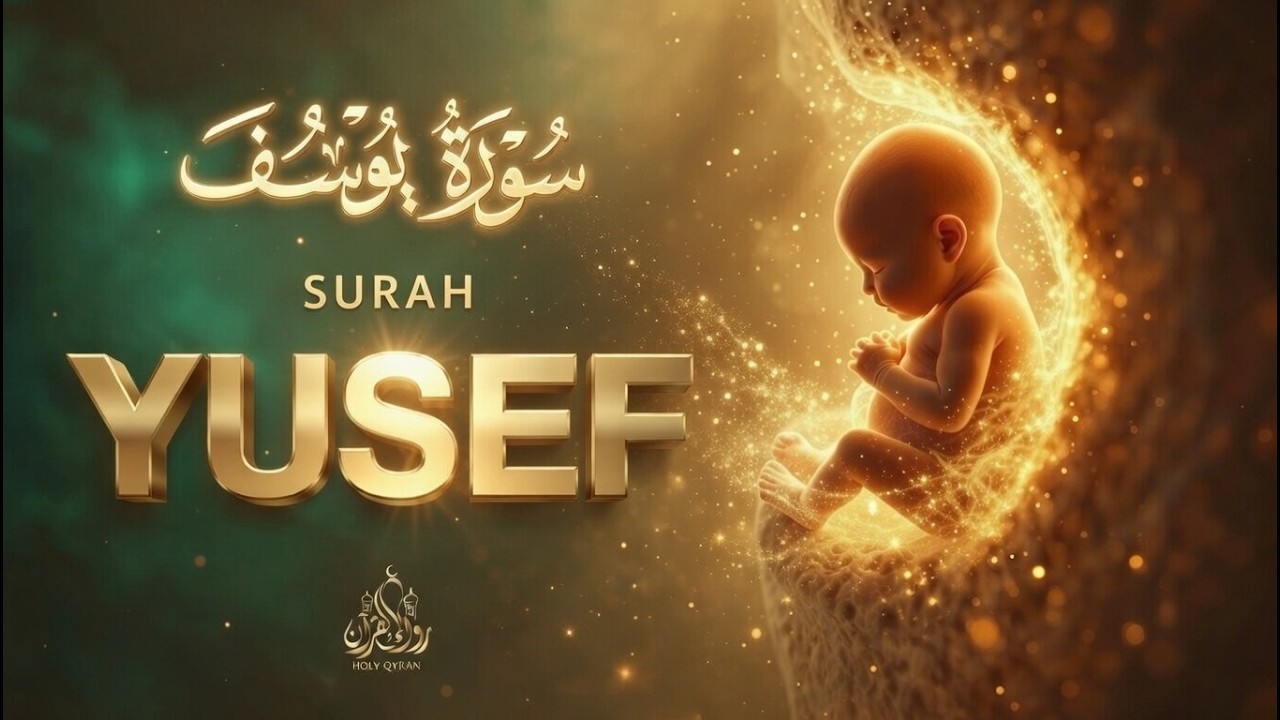 Surah Yusuf سورة يوسف | Pregnant Mother Must Listen Everyday | Quran Ruqyah for Your Upcoming Baby