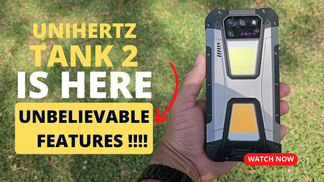 NEW !!! Unihertz Tank 2 Is HERE  Ground-Breaking Features 