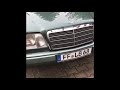 Wechseln der Blinkleuchten vorn beim Mercedes W124