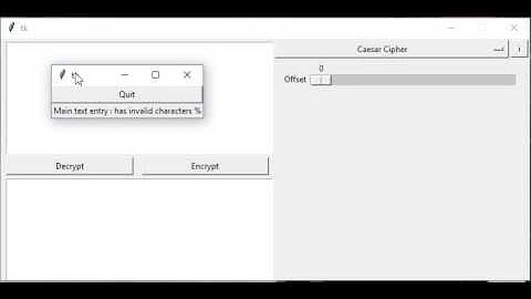 5.2.4 - Error check invalid characters