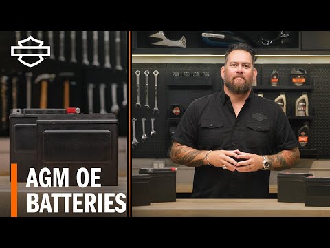 Harley-Davidson AGM Motorcycle Batteries