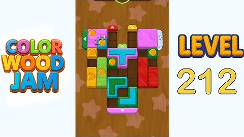 Color Wood Jam Level 212 Walkthrough Solution