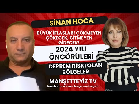 2. BÖLÜM: 2024'YILINDA DEPREM BEKLENİYOR MU?| Sinan Hoca riskli bölgeleri tek tek sıraladı.|