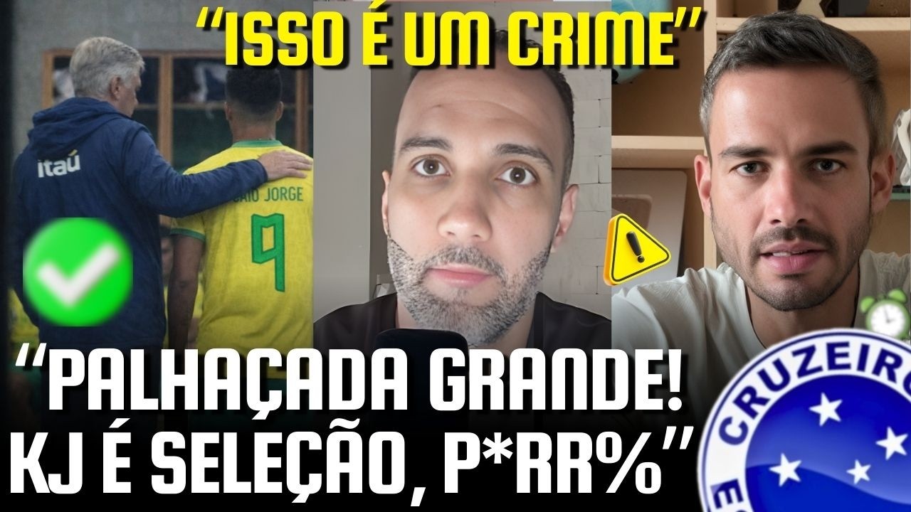 “ELE LIGOU PRA KAIO JORGE HOJE!” - “TIREM OS PASSAPORTES!” | IMPRENSA REPERCUTE ATLETAS DO CRUZEIRO