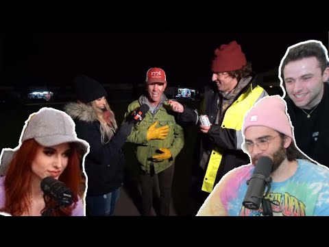 Thumbnail for HasanAbi REACTS to The People''s Convoy by Channel 5 w/Amouranth & AustinShow │ YT Reacts