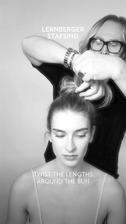  Messy bun tutorial - YouTube