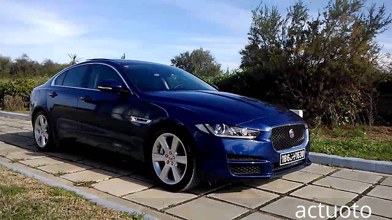 Actuoto: Jaguar XE chez Alpha int. Tunis (1ere Rencontre) - YouTube