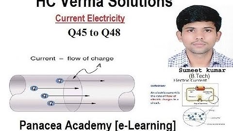 HC Verma Solutions Chapter 32 Q45 to Q48( Current Electricity )|| hcv chapter 32 Q45,Q46,Q47,Q48.