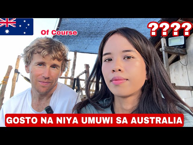 Gosto Na Atang Umuwi Ang Asawa Ko Sa Australia|Nahihirapan Na Ba Siya Dito? class=