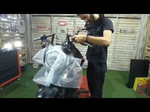 muesca Biltwell Zed manillar Z-BAR 1/" negro o Harley Davidson