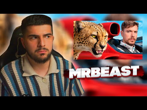 НАВИ ТРЕНЕР СМОТРИТ: MrBeast - Самая Быстрая Машина в Мире vs Гепард! | Реакция