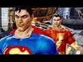 Shazam Warns Superman Scene - MK VS DC