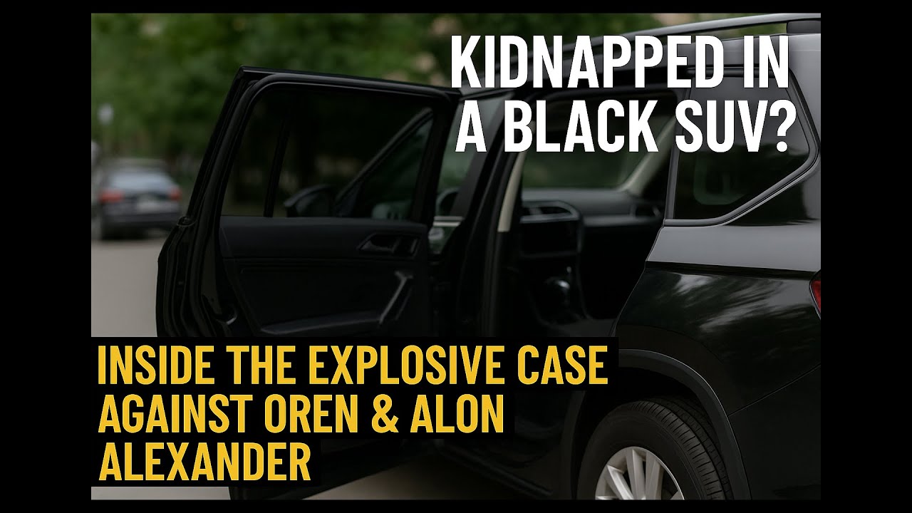 Kidnapped in a Black SUV? Inside the Explosive Case Against Oren & Alon Alexander
